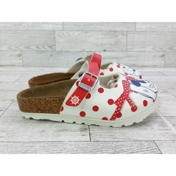 Kids Disney Birkenstock Maria Clogs Birkis Mickey Mini Mouse Kiss EU 26 US 8 - Picture 9 of 14